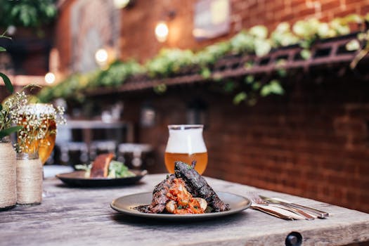 pet-friendly outdoor dining