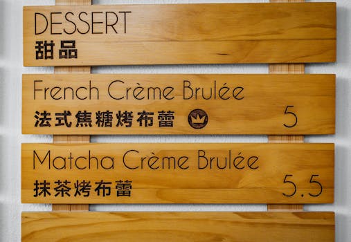 menu design with price strategies
